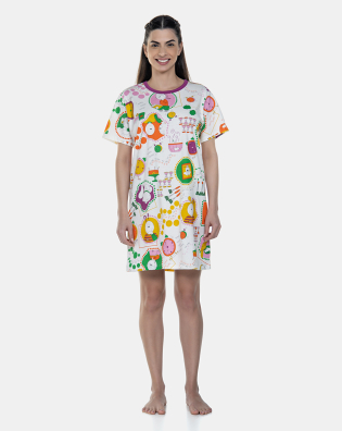 Camisão Manga Curta