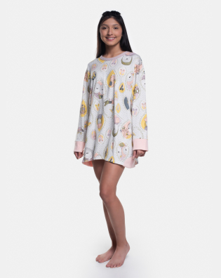 Camisão manga longa