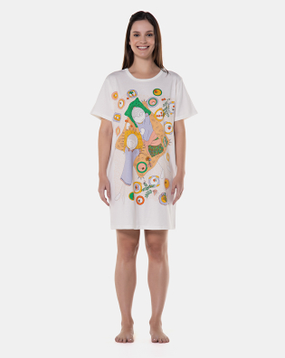 Camisão manga curta       