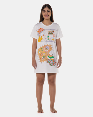 Camisão manga curta 