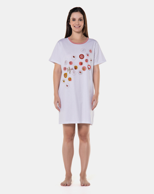 Camisão manga curta              