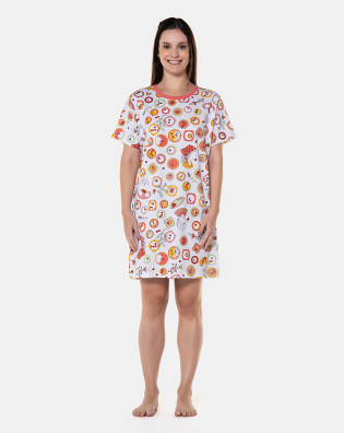 Camisão manga curta 