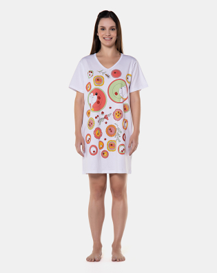 Camisão manga curta               