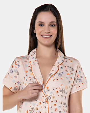 Homewear camisola manga curta  