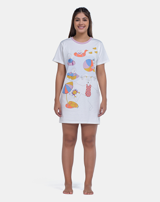 Camisão Manga Curta