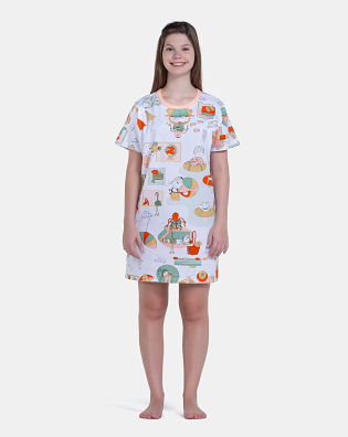 Camisão Manga Curta