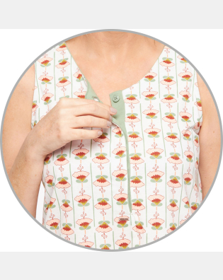 Homewear camisola clássica regata    