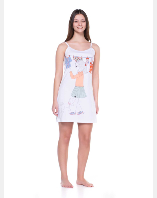Camisola Feminino Adulto Alça