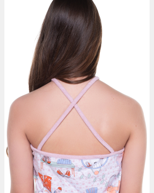 Homewear camisola alça