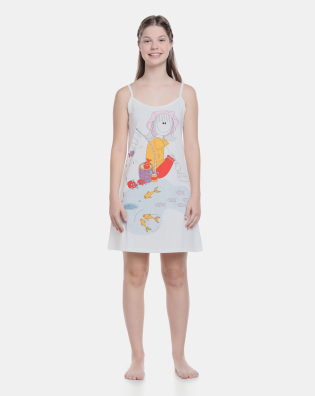 Camisola Feminina alça Fina Estampa Pat             
