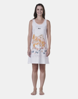 Camisola Sonhart Feminina regata Média Estampa Annie              