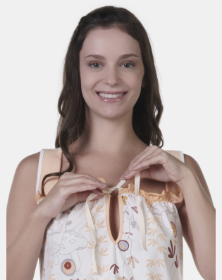 Camisola gestante regata  