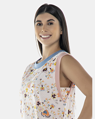 Camisola Feminina Adulto Regata
