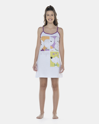 Camisola Feminina Adulto Alça