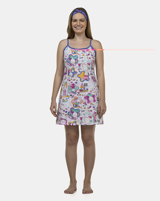 Camisola Feminina Adulto Alça