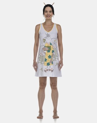 Camisola Feminina Adulto Regata Decote V