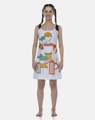 Camisola Feminina Adulto Alça