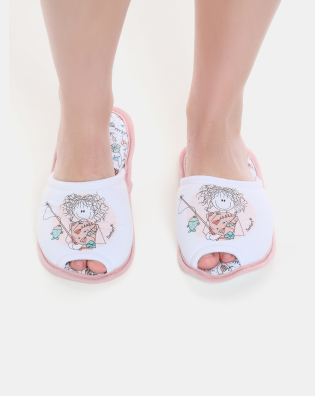 Pantufa Feminino Adulto Com Abertura