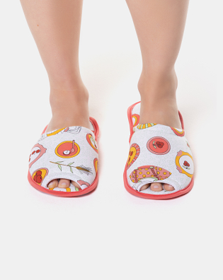 Pantufa com abertura adulto
