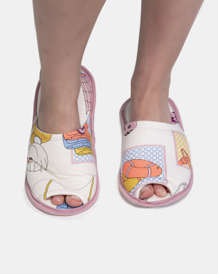 Pantufa Com Abertura