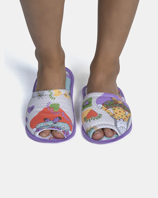 Pantufa Feminina Adulto Com Abertura