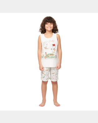 Pijama regata e bermuda