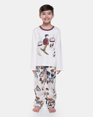 Pijama Manga Longa e Calça