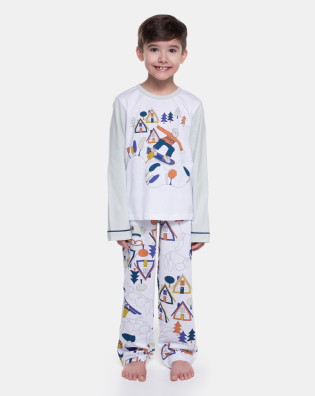 Pijama Manga Longa e Calça