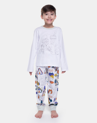 Pijama Manga Longa e Calça