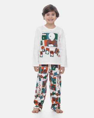 Pijama Manga Longa e Calça