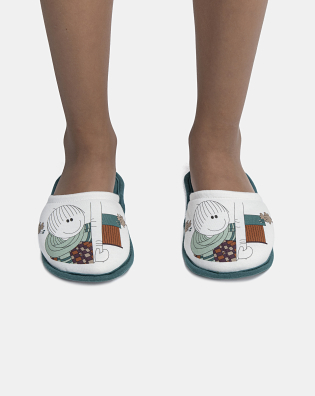 Pantufa Masculina Kids Fechada Estampa Local