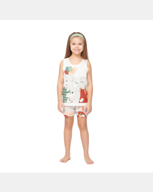 Conjunto Feminino Kids Regata e Short