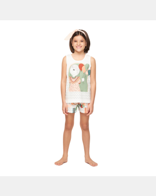 Pijama regata e short 
