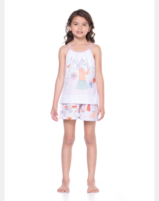Pijama alça e short 
