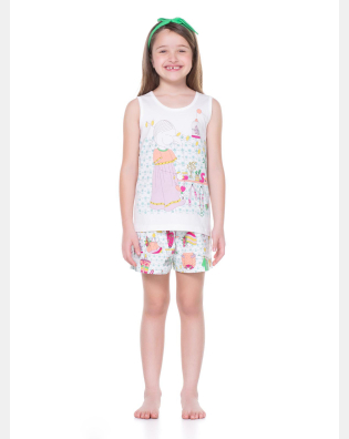 Pijama regata e short     