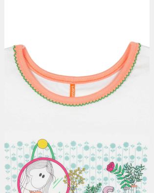 Conjunto Feminino Kids Manga Curta e Short