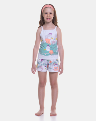 Pijama alça e short