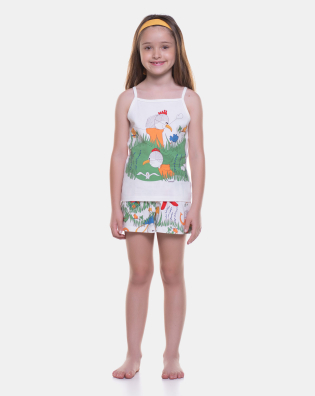 Pijama alça e short