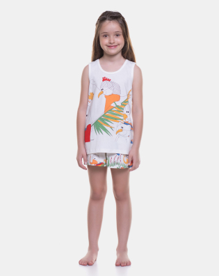 Pijama regata e short