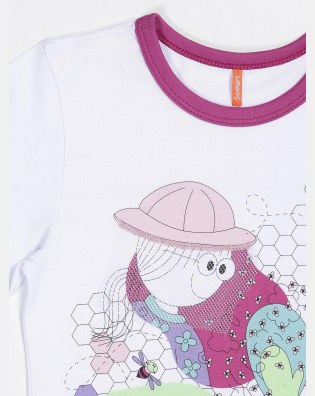 Pijama manga longa e calça