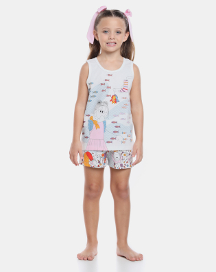 Pijama regata e short