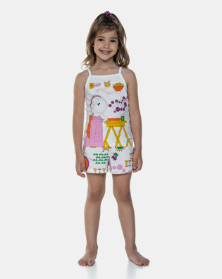 Pijama Alça e Short