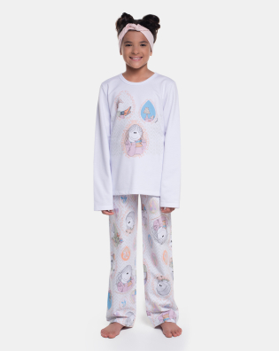 Pijama Manga Longa e Calça