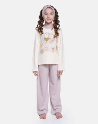 Pijama Manga Longa e Calça