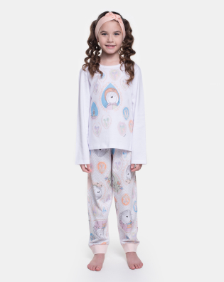 Pijama Manga Longa e Calça