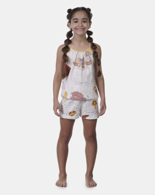 Pijama alça e short   