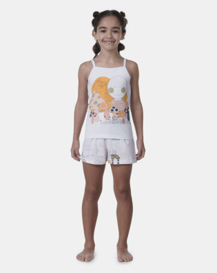 Pijama alça e short    