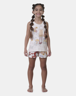 Pijama regata e short