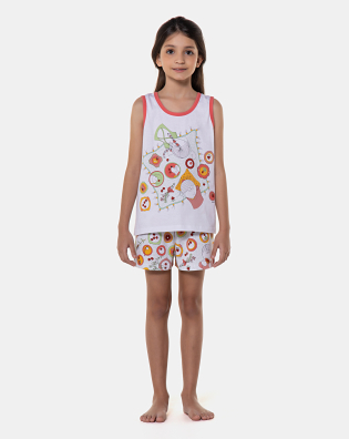 Pijama regata e short  
