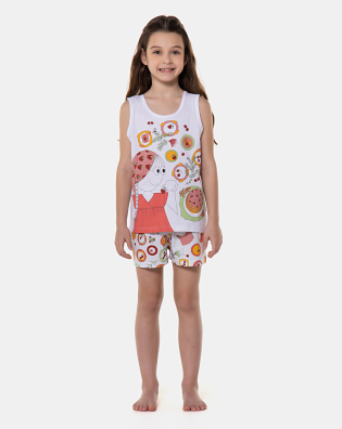 Pijama regata e short   